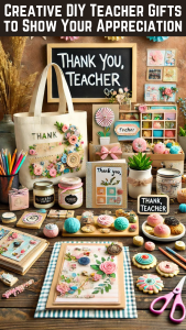 Creative DIY Teacher Gifts to Show Your Appreciation